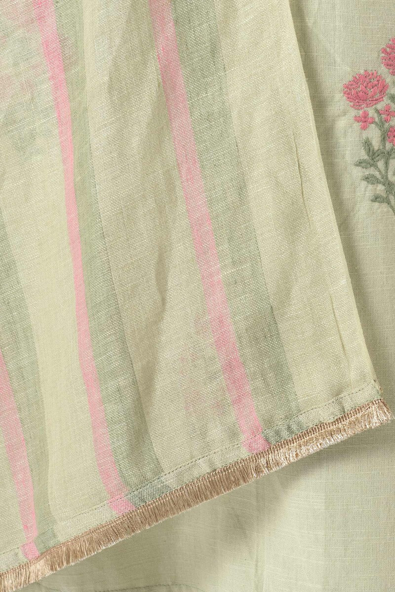 Nazm Shirin Linen Dupatta - Image 4