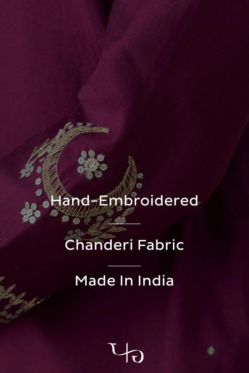 Nazma Shaheen Chanderi Kurta - Image 7