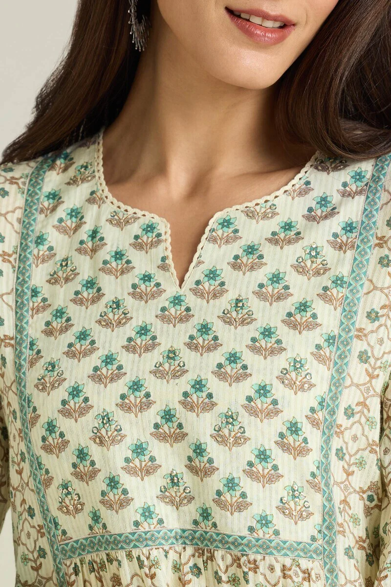 Nazmin A-Line Kurta - Image 4