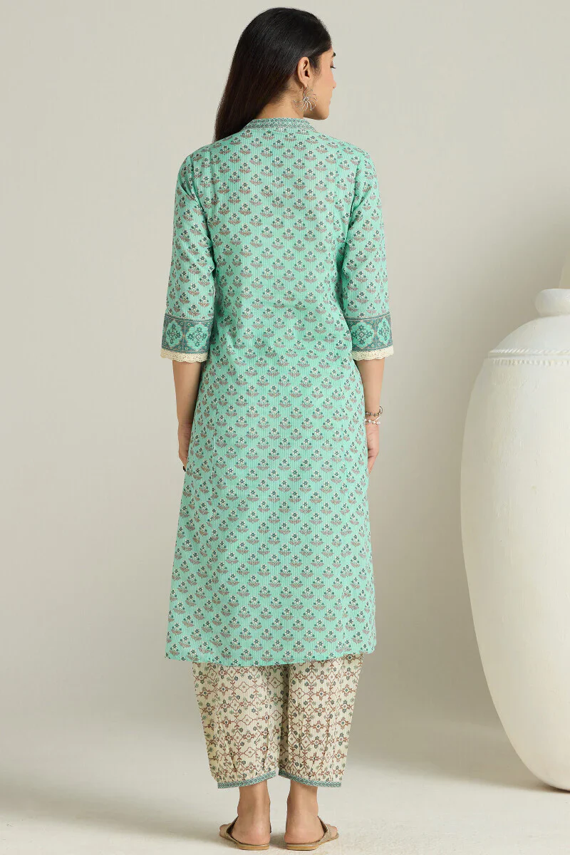 Surplus: Nazmin Angrakha Kurta - Image 8