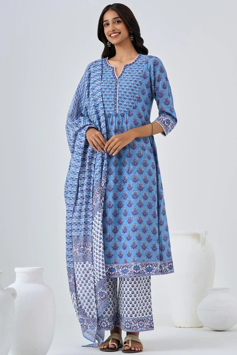 Neelofar A-line Kurta - Image 4