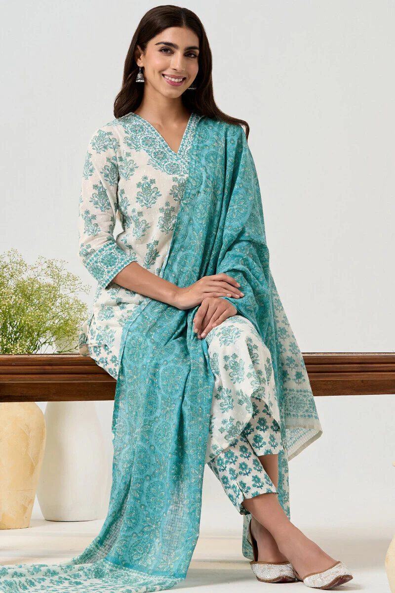 Neelofar Aisha Sanganeri Kurta - Image 7