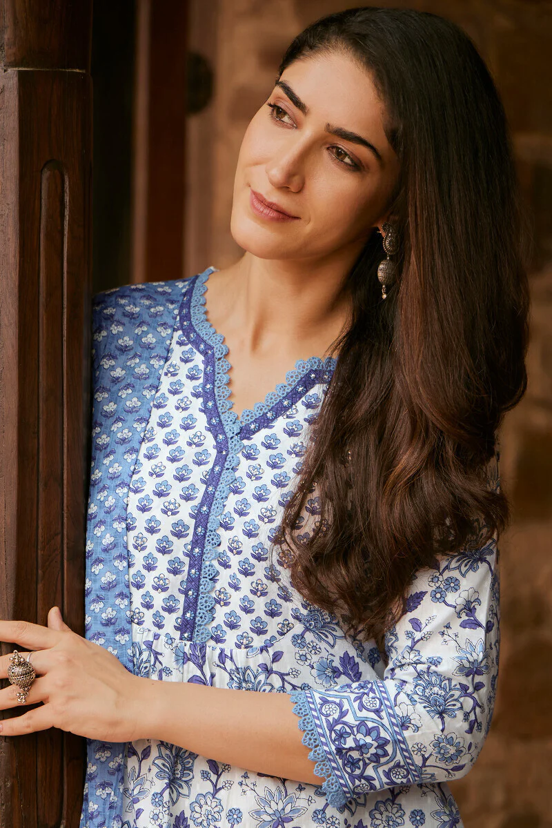 Neelofar Fahima Sanganeri Kurta - Image 2