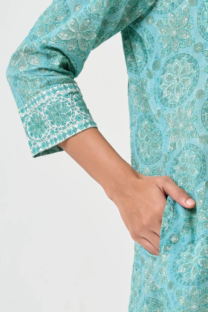 Surplus: Neelofar Fatima Sanganeri Kaftan - Image 4