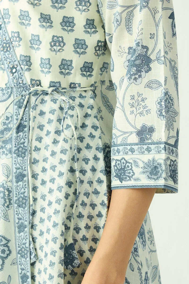 Neelofar Fizah Sanganeri Kurta - Image 6