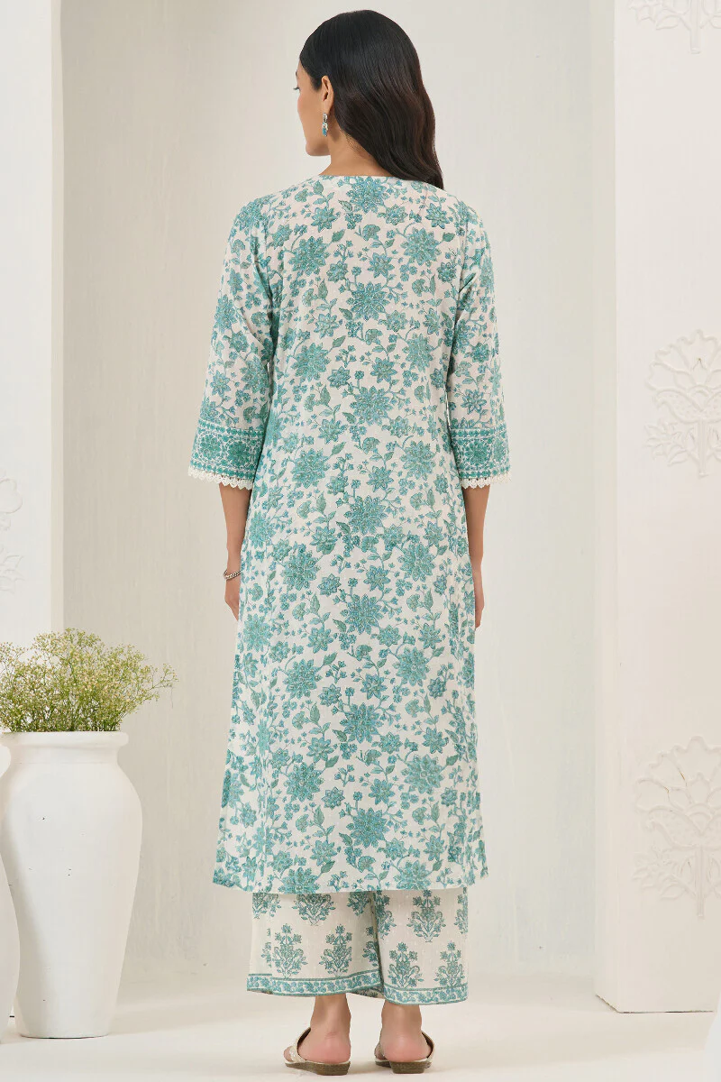 Neelofar Naureen Sanganeri Kurta - Image 8