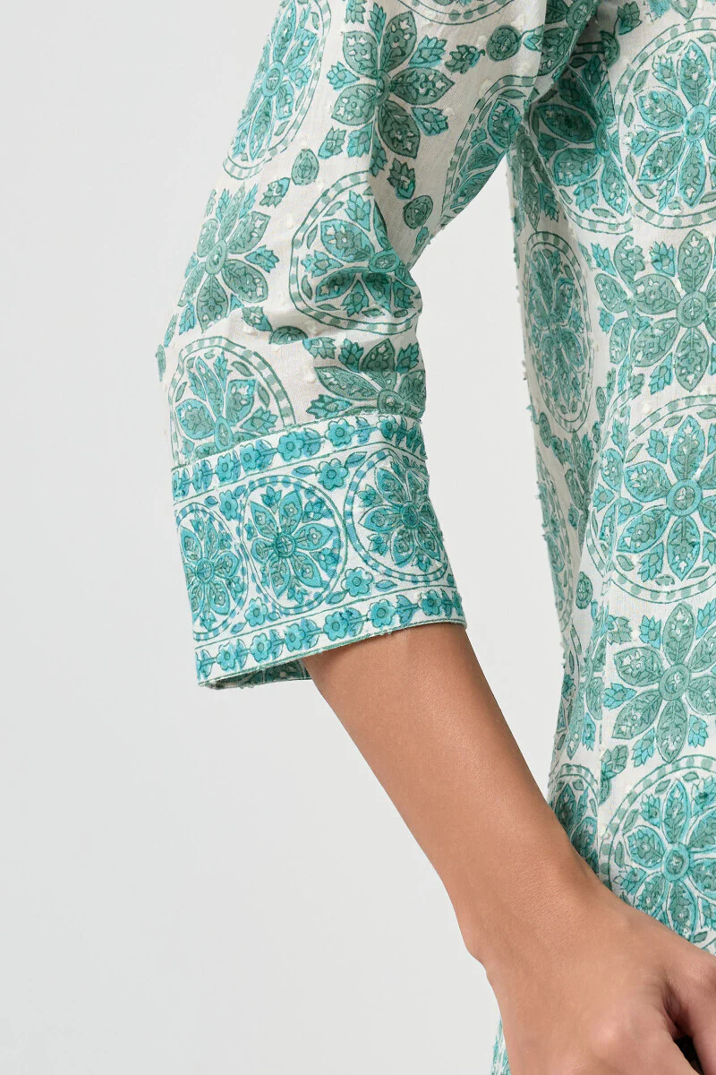 Neelofar Rasia Sanganeri Kurta - Image 6