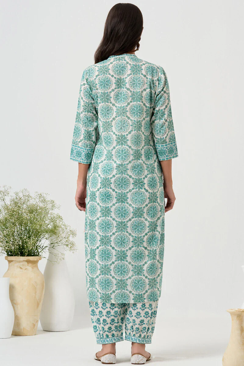 Surplus: Neelofar Rasia Sanganeri Kurta - Image 8