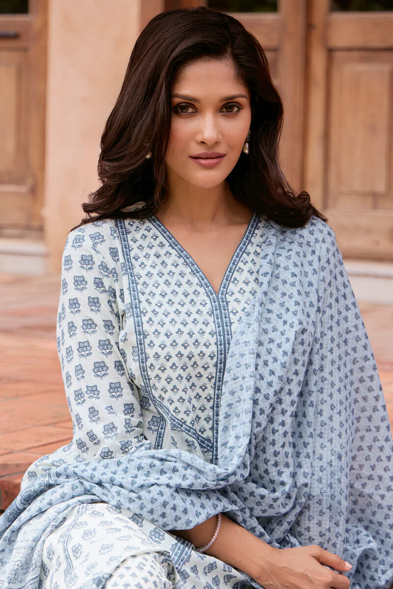 Neelofar Safina Sanganeri Kurta - Image 2