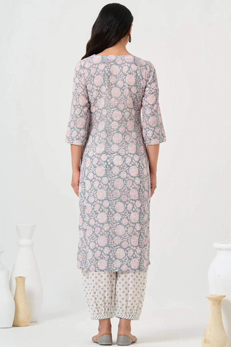 Neelofar Shabnam Sanganeri Kurta - Image 7