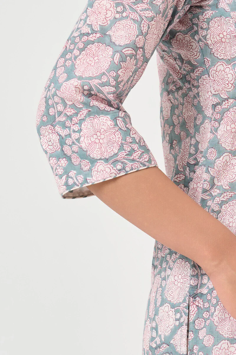Surplus: Neelofar Shabnam Sanganeri Kurta - Image 6