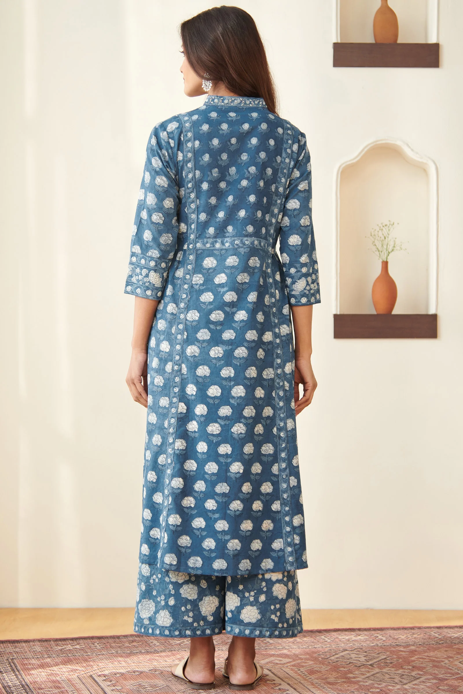 Noor Aasira Bagru Kurta - Image 7