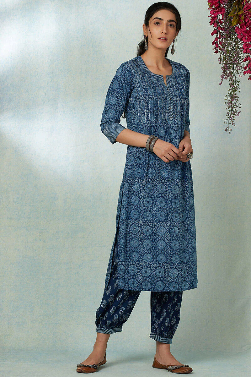 Nurtaj Rehmat Indigo Izhaar Pants - Image 6