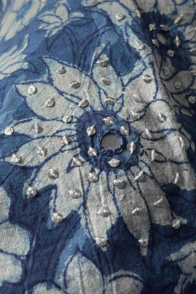 Nurtaj Rehmat Indigo Kurta - Image 7