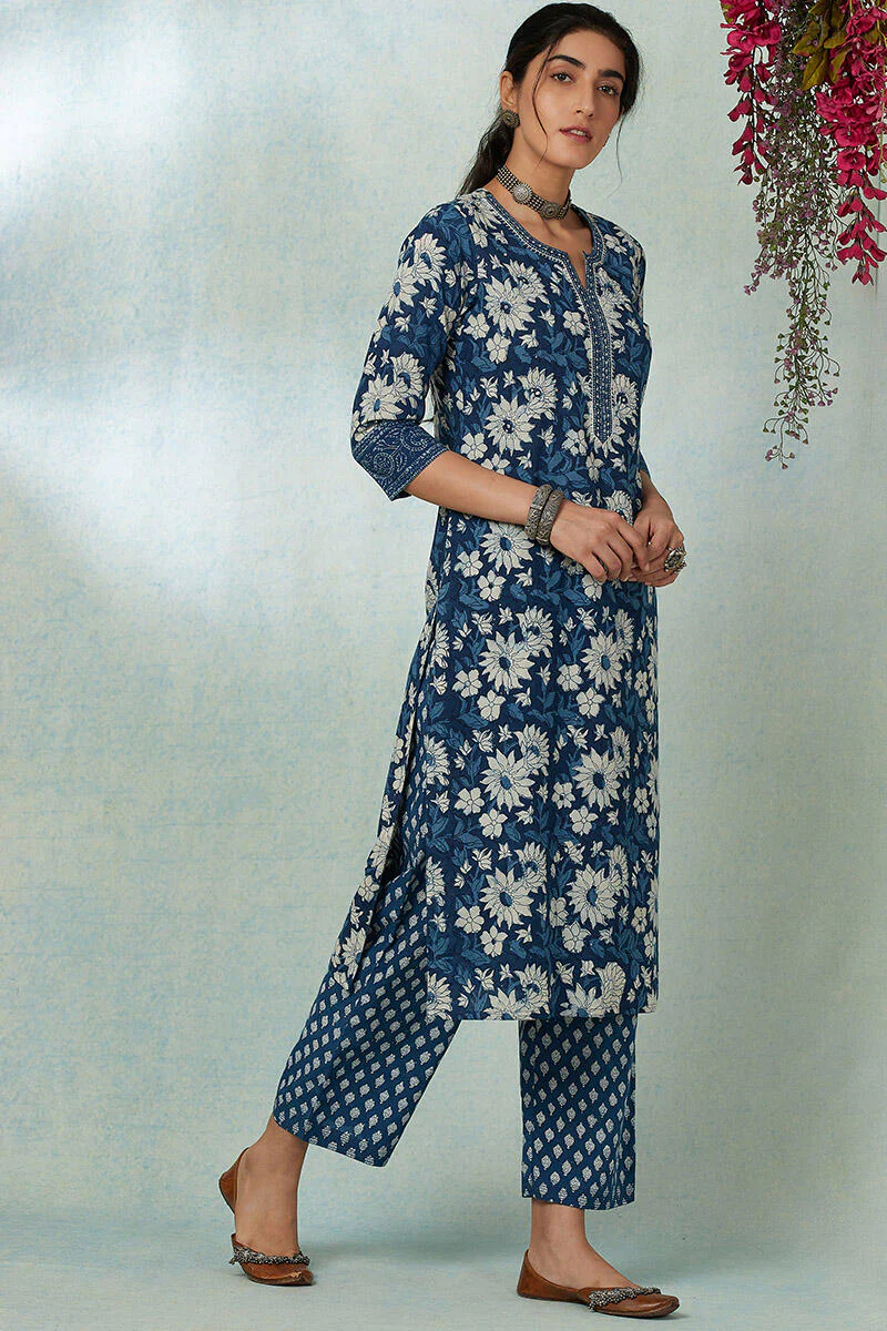 Nurtaj Rehmat Indigo Straight Farsi - Image 6