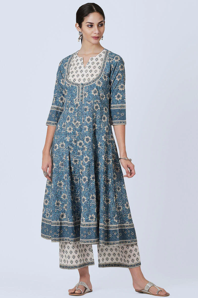 Pardeiza Phul Bagh Kurta