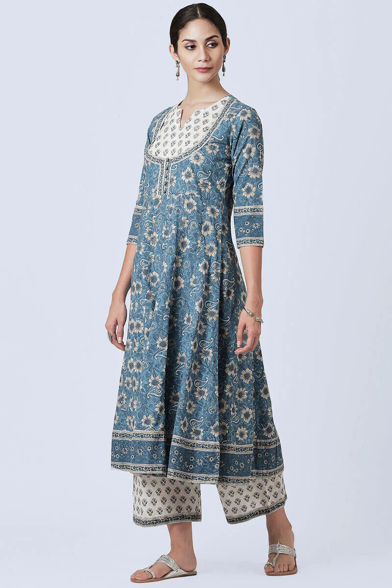 Pardeiza Phul Bagh Kurta - Image 4
