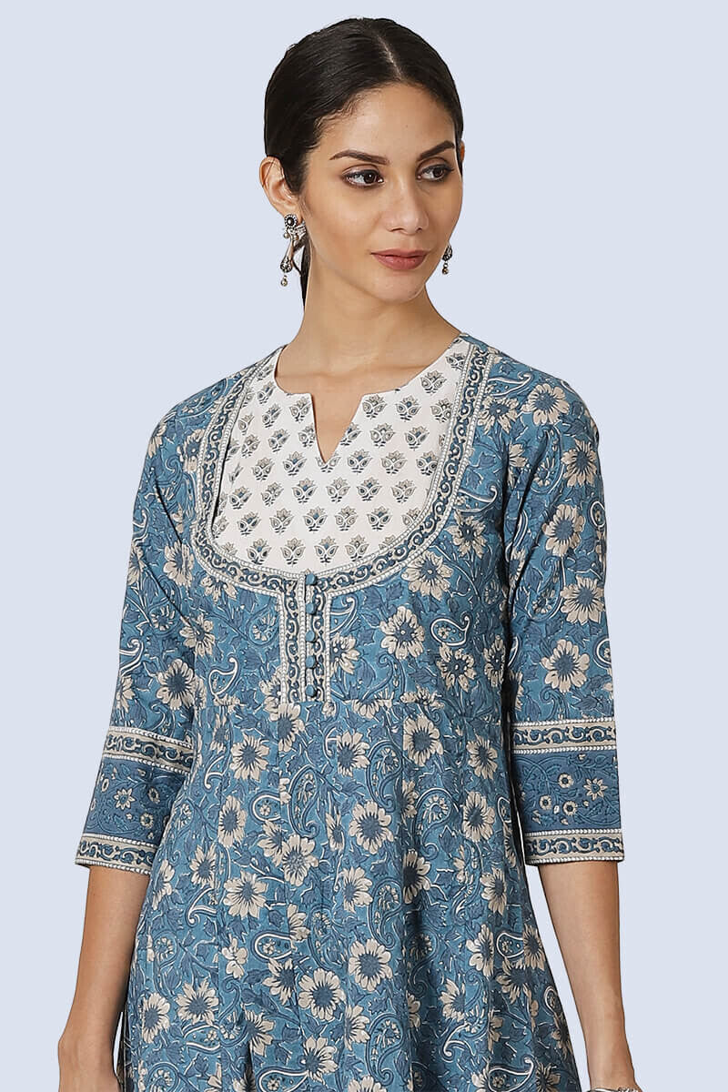 Pardeiza Phul Bagh Kurta - Image 5