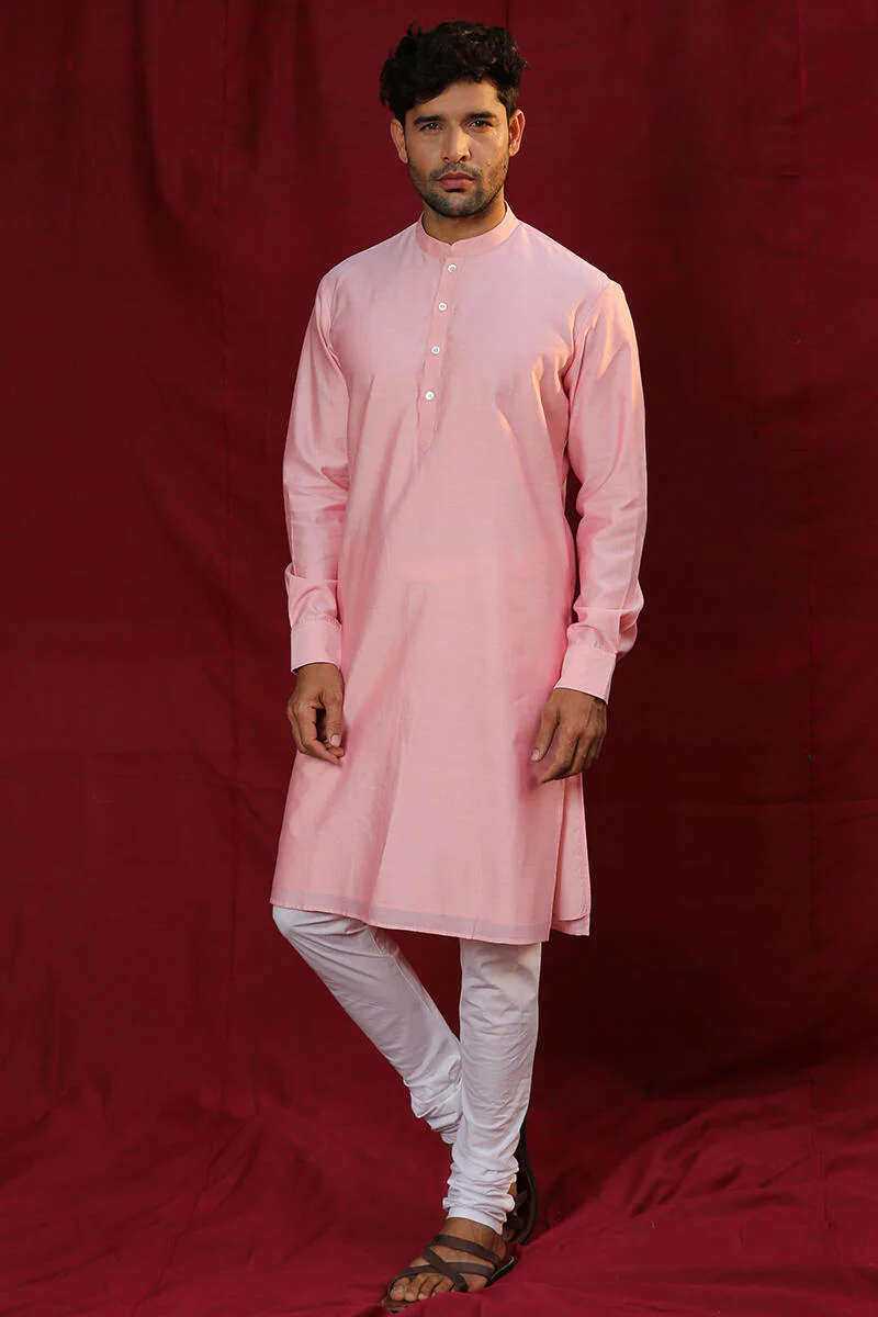 Parinaz Fawad Chanderi Kurta - Image 3
