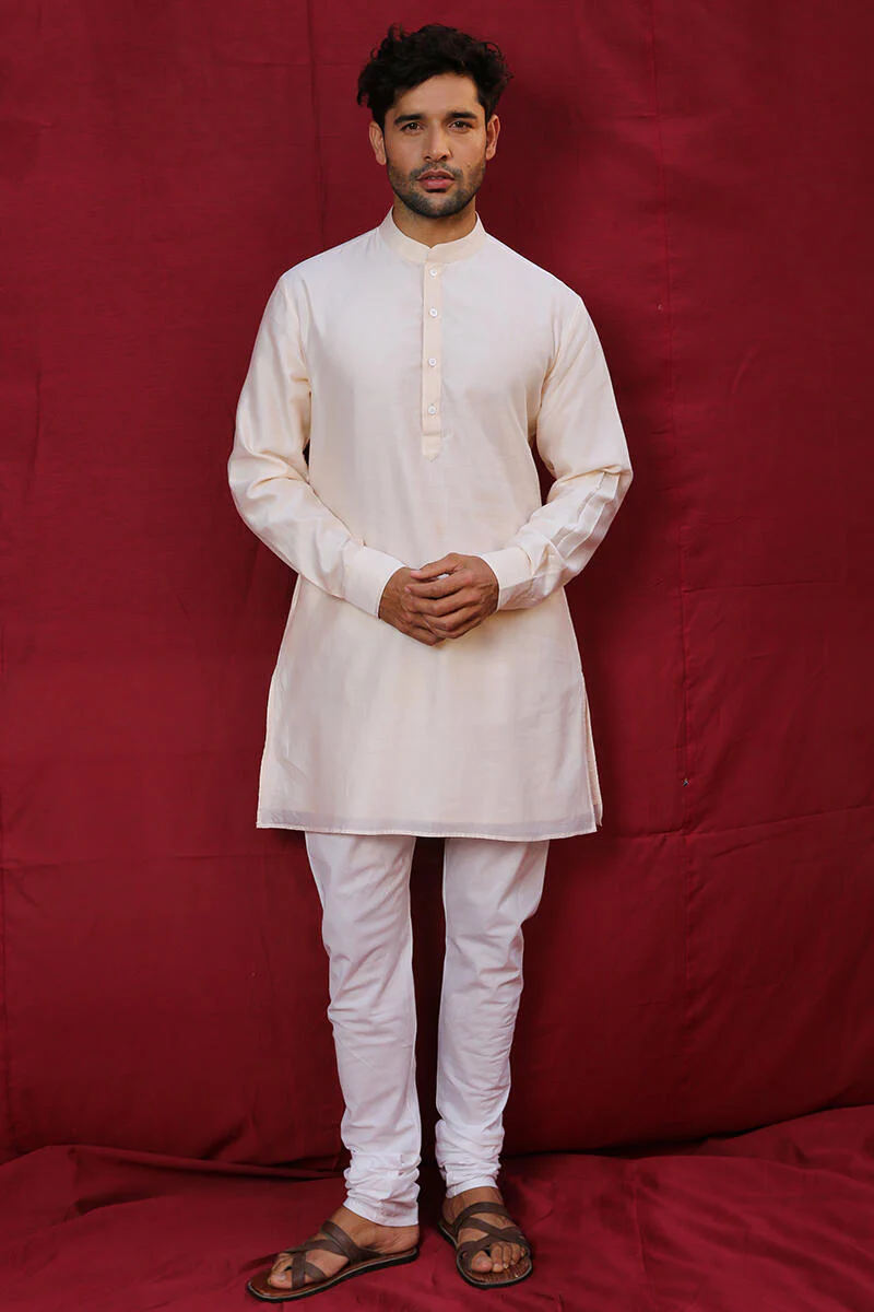 Parinaz Nahid Chanderi Kurta - Image 2
