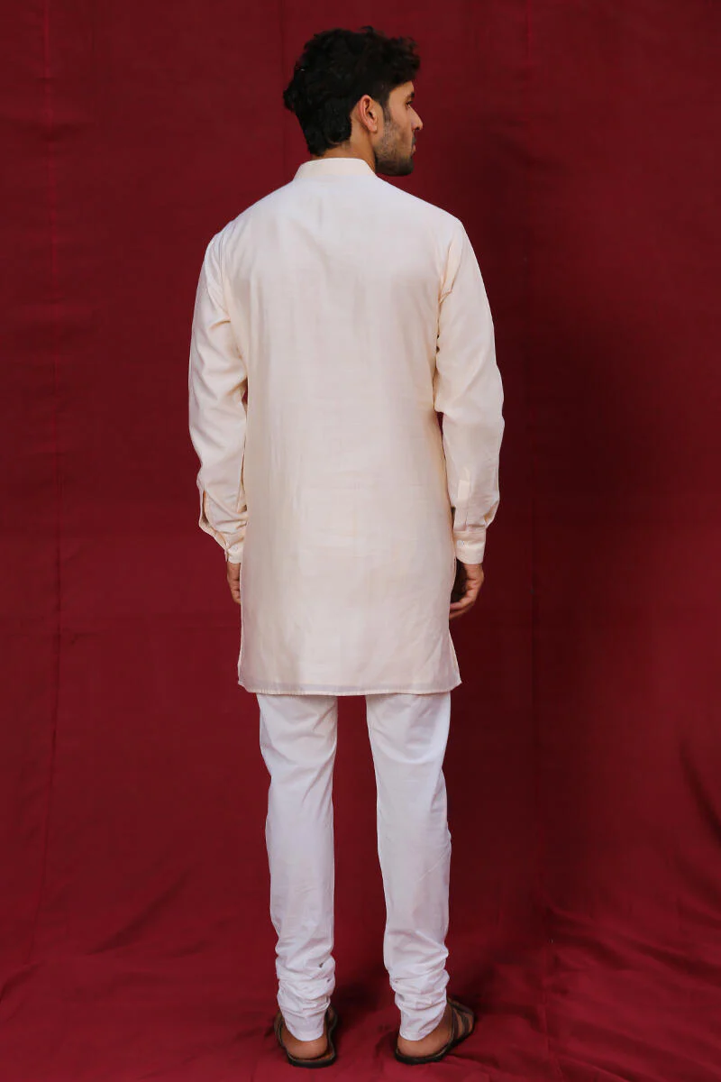 Parinaz Nahid Chanderi Kurta - Image 5