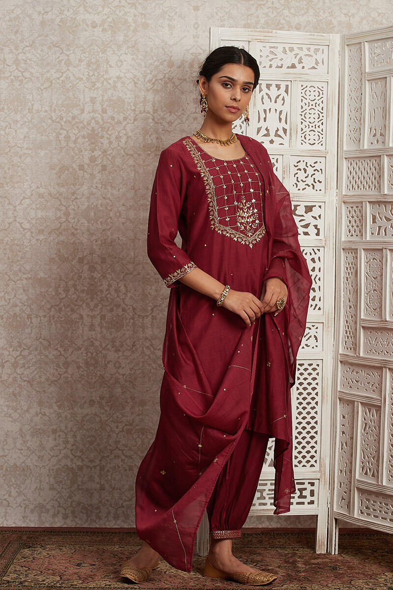 Parinaz Sahira Cotton Silk Dupatta - Image 2