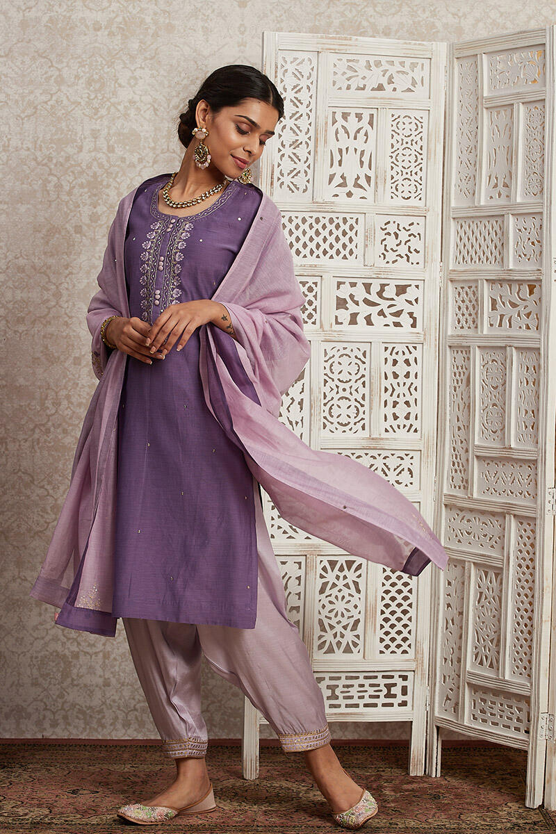 Parinaz Zara Cotton Silk Dupatta - Image 5