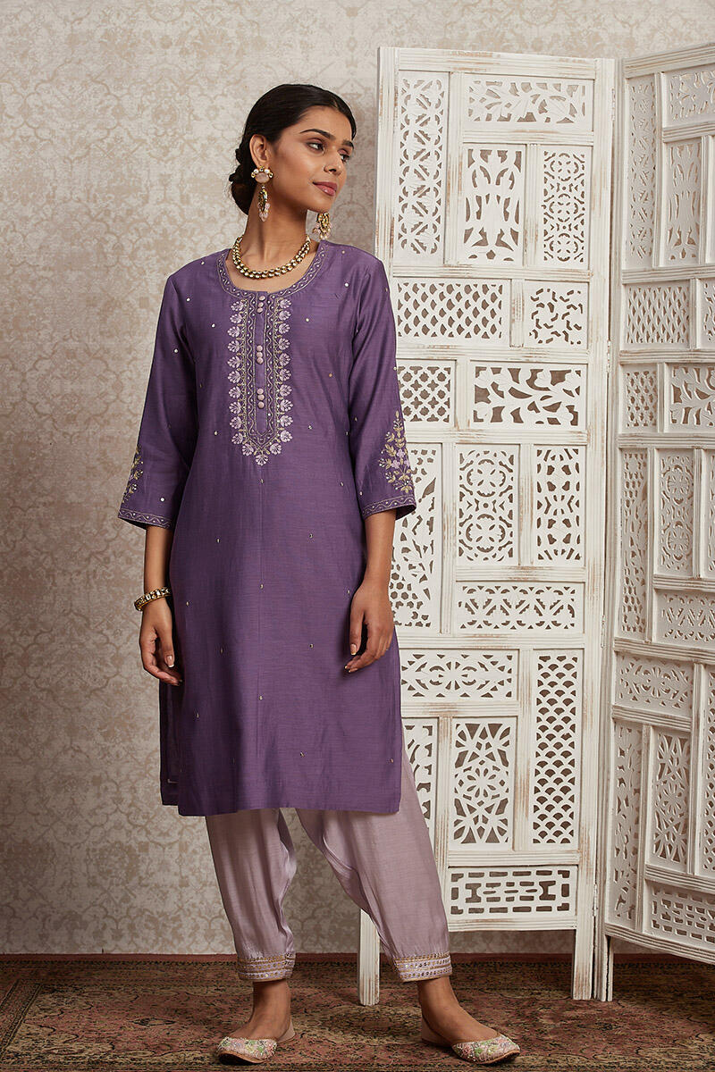 Parinaz Zara Cotton Silk Kurta - Image 3