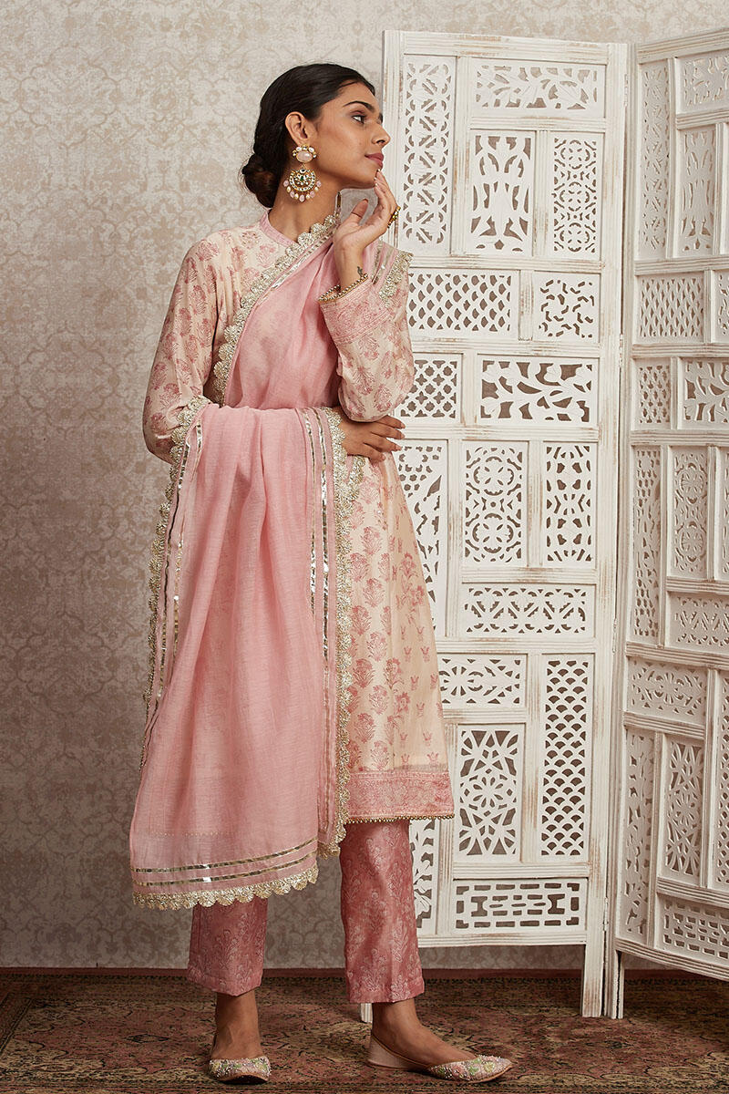 Parinaz Zeenat Cotton Silk Dupatta - Image 3