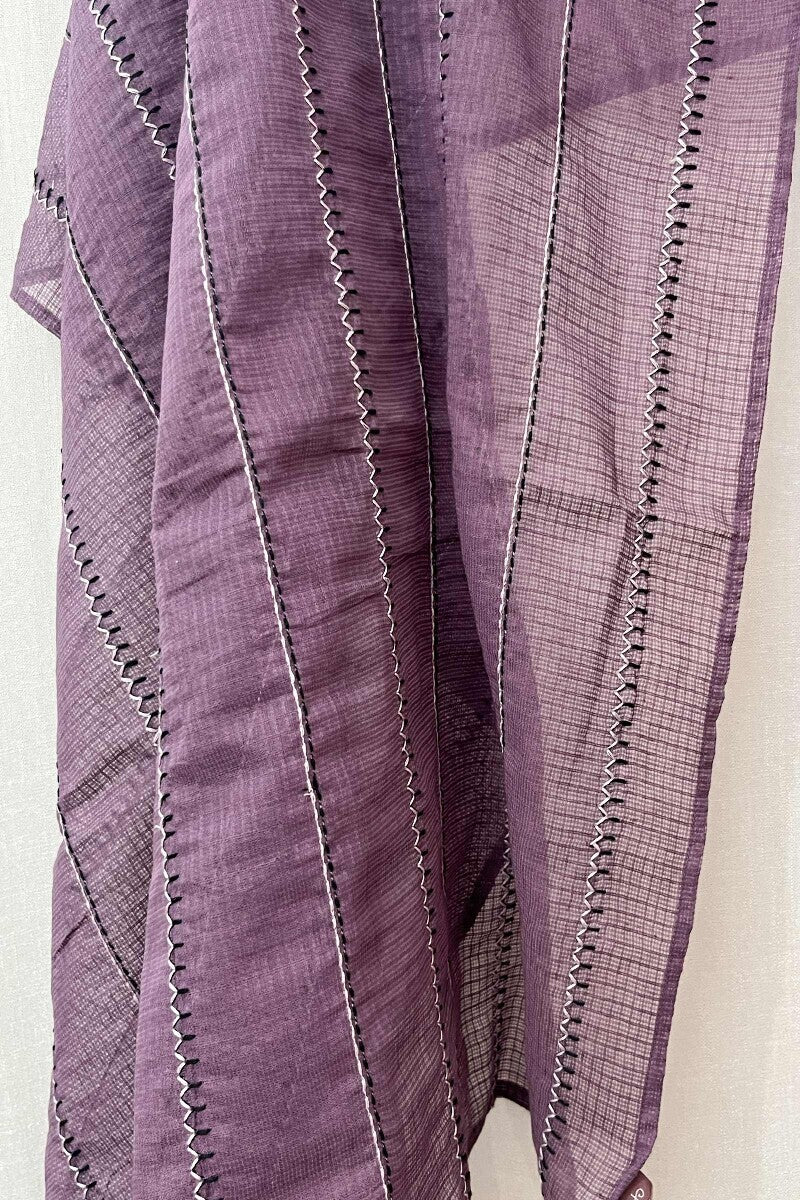 Purple Kota Dupatta - Image 4