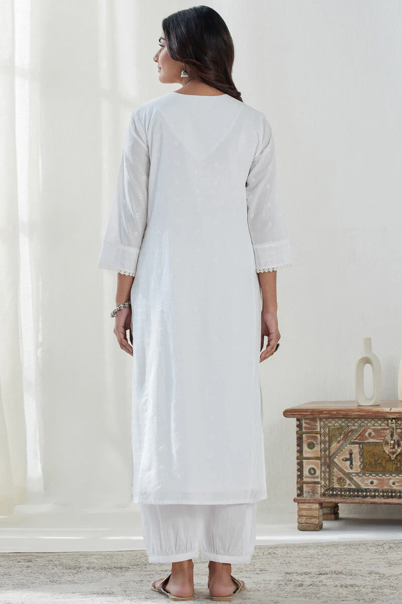 Raahat Jia Schiffli Kurta - Image 7