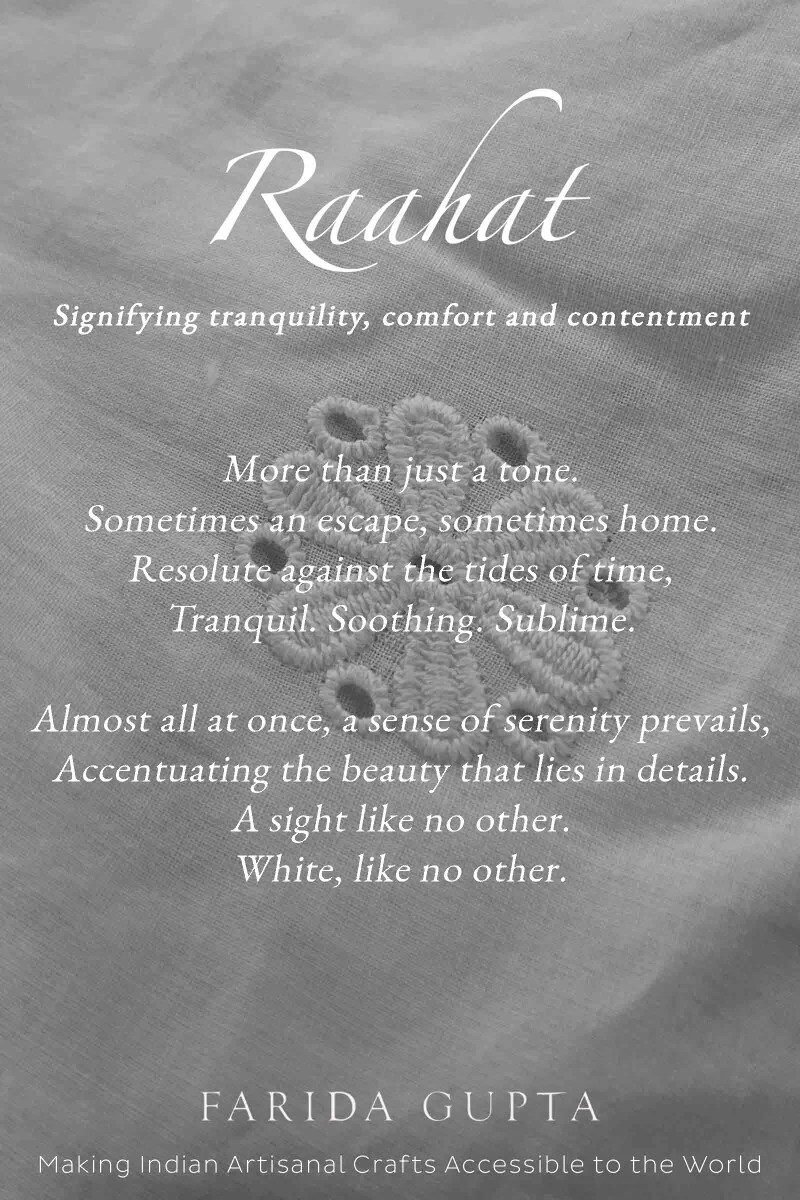 Raahat Sameera White Schiffli Kurta - Image 7