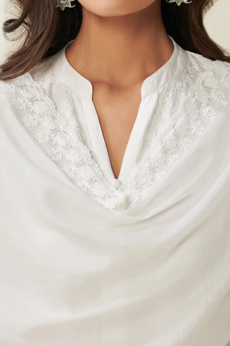 Raahat Samreen Cotton Silk Dupatta - Image 2
