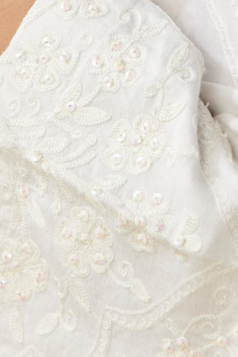 Raahat Zubeida Chanderi Kurta - Image 7