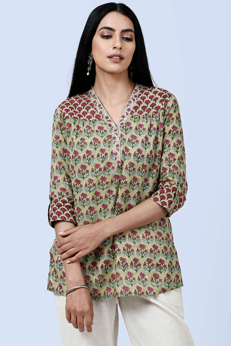 Red buti top - Image 2