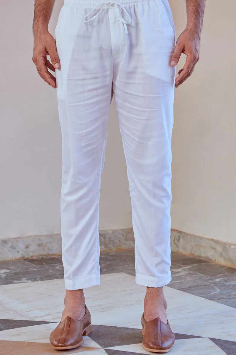 Rehan Vegan Silk Pants