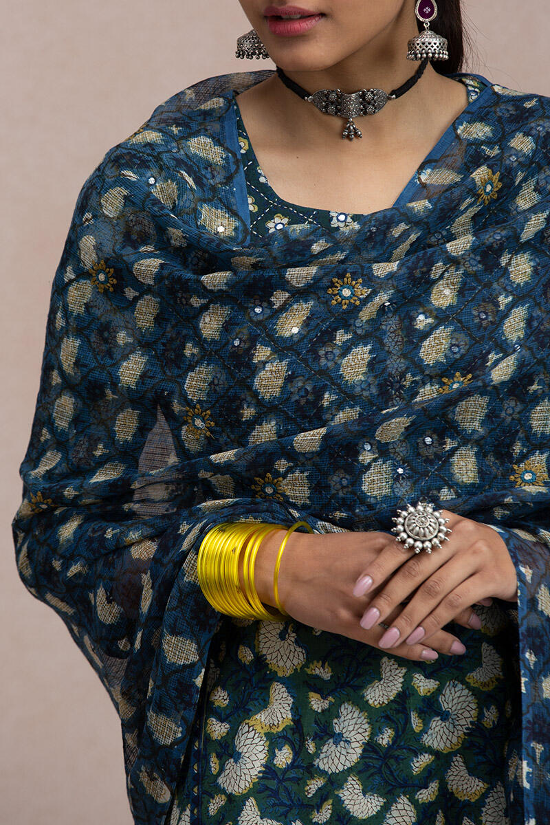 Rehnuma Nafisa Bagru Kota Dupatta - Image 2