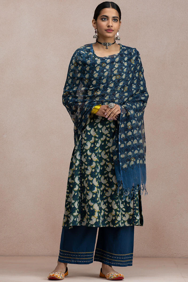 Rehnuma Nafisa Bagru Kota Dupatta - Image 4