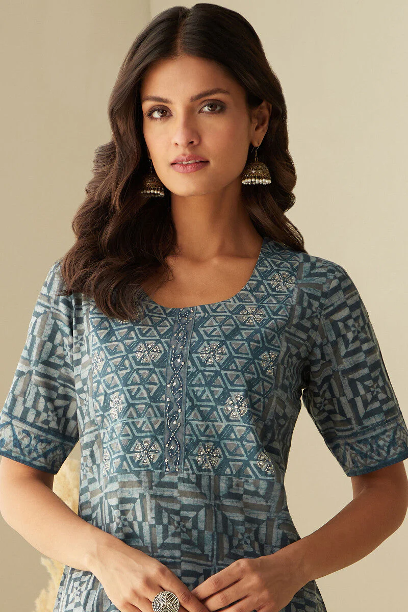 Rehnuma Zara Akola Kurta