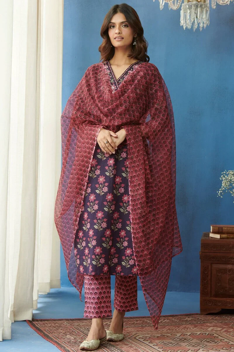 Surplus: Rosheen Aamira Sanganeri Kurta - Image 3