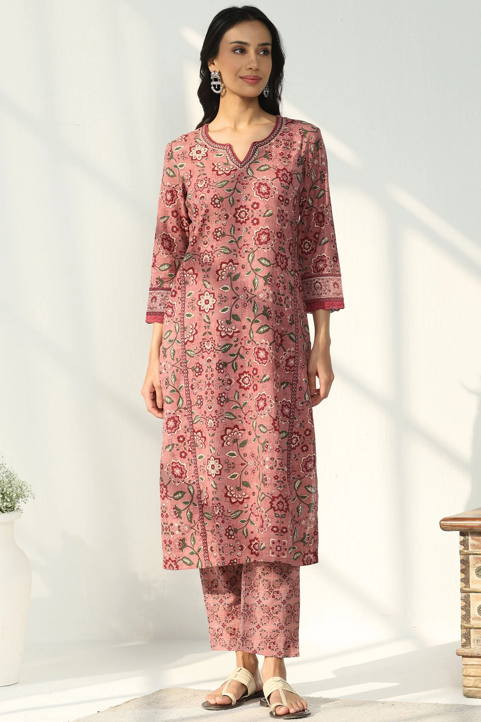 Rosheen Afra Sanganeri Kurta - Image 2