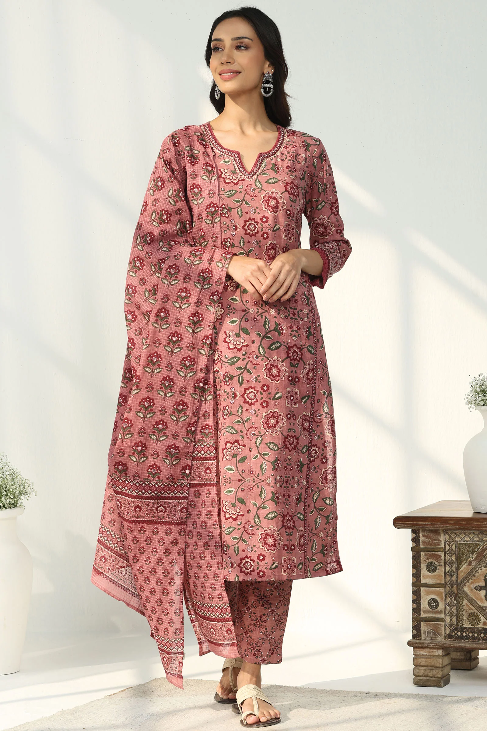 Rosheen Afra Sanganeri Kurta - Image 6