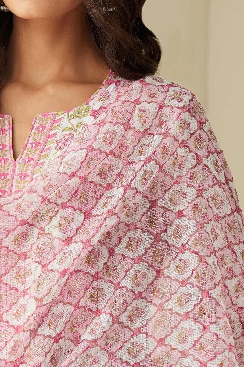 Rosheen Aisha Sanganeri Dupatta - Image 2