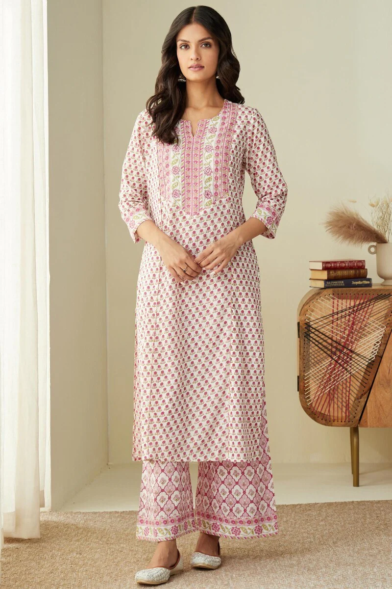 Rosheen Aisha Sanganeri Kurta - Image 2