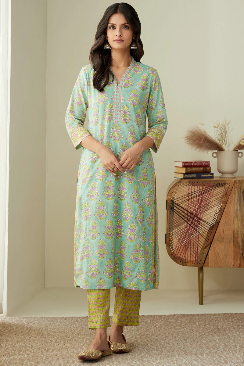 Rosheen Aiza Sanganeri Kurta - Image 2