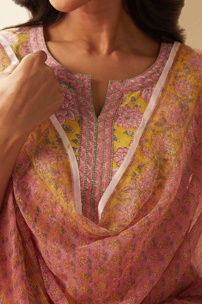 Rosheen Aliza Sanganeri Kota Dupatta - Image 2