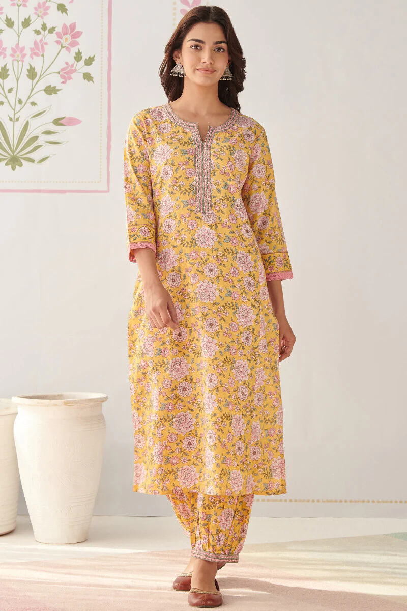 Rosheen Aliza Sanganeri Kurta - Image 2