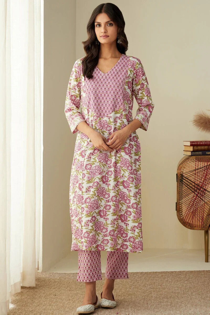 Rosheen Anaya Sanganeri Kurta - Image 2