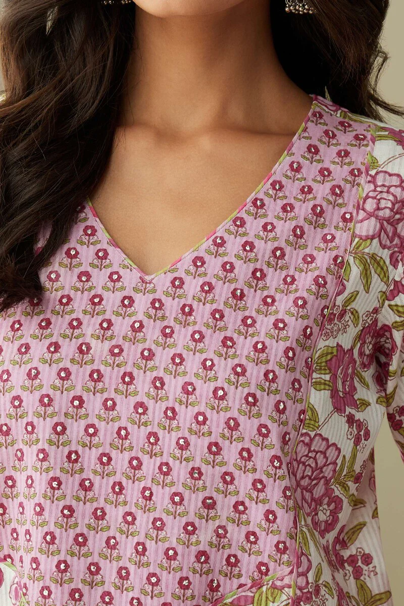 Rosheen Anaya Sanganeri Kurta - Image 5