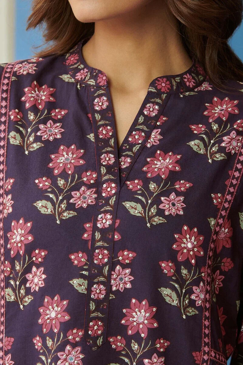 Surplus: Rosheen Fahima Sanganeri Kurta - Image 5